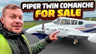 Piper Twin Comanche Ferry flight/for sale