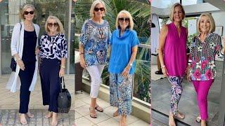 Natural Older Women OVER 50 60 70 | Summer and winter Fashion 2025 For Women