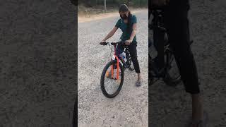   New Rockrider ST30 Mtb | 7x1 Gears | from DECATHLON India | Blue and Fluo Orange