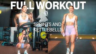 FULL KILLER CONDITIONING WORKOUT: SPRINTS AND KETTLEBELLS