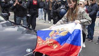 Пророссийский автопробег в Германии