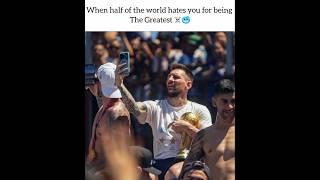 " The Greatest "️#football#messi#leomessi#barcelona#argentina#worldcup#cr7#ronaldo#shorts#edit#fcb