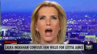 WATCH: Laura Ingraham Mixes Up Fani Willis & Letitia James In Latest On-Air Flub