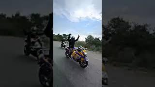 The Uk07 Rider with his x #anurag_dobhal#babubhaiya#shorts