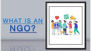 What Is an NGO?A non-governmental organization.