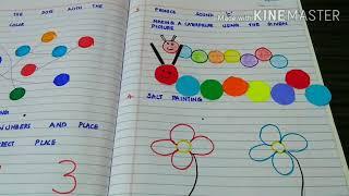 Daily practice worksheets for pre nursery class