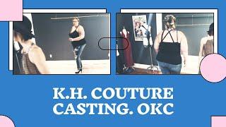 CASTING FOR K.H. COUTURE'S UPCOMING FASHION SHOW in Oklahoma!  #sustainablefashion