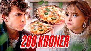 55 Kr Pizza vs 200 Kr Pizza