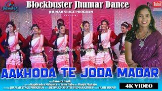 Kudmali Sarhul Song | Aakhoda Te Joda Madar Baje | Sasmita Barik New Jhumar Stage Program 2025