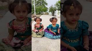 Little Brothers as Cute Gopikalu#twinbrothers #cutebaby #krishnastamispecial #viralvideo