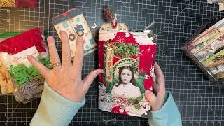 Craft with Me! - Tim Holtz Christmas Journal!