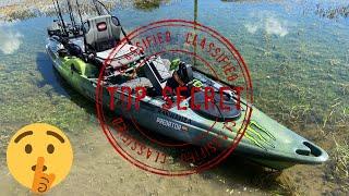 Kayak Fishing a Secret Snakehead Fishing Spot!!!