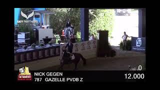 Gazelle Pvdb Z Sacramento 1.30m Jump off 2nd place