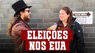 Rasta entrevista eleitores americanos