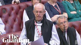 Archbishop of Canterbury condemns illegal migration bill as unacceptable and impractical