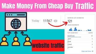 How to Make Good Money From Cheap Buy Targeted Website Traffic -Buy targeted traffic,website traffic