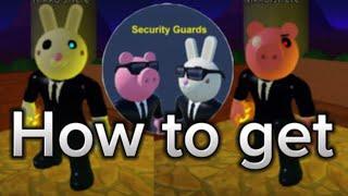 How to get security guard pig and security guard rabbit in Piggy Skins Reanimated