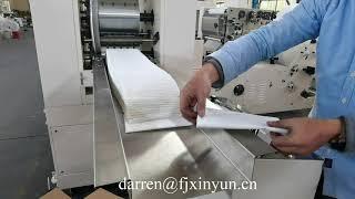 Good price 1/8 folding dinner napkin paper making machine