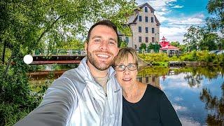 Surprising my mom with a shopping day in small town Cedarburg! Everything is on ME