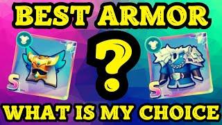 ARCHERO: BEST ARMOR! WHAT IS MY CHOICE? UP GRADATION OF TOP ARMOR!