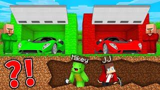 How Mikey and JJ Stole Supercars in Minecraft (Maizen)