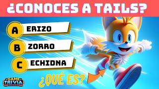 ¿Conoces a TAILS?  Desafío Trivia QUIZ - Personaje SONIC