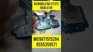 Samsung A30s power ic remove #shorts #repair