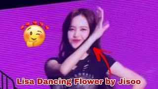 [230603] Beautiful LISA Dancing Jisoo's Flower in Osaka Japan Day 1 Bornpink Concert