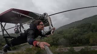 Lidojums ar Z-Ergli pāri Siguldai / Flight over Sigulda with Z-Erglis