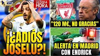 ¡¿ADIÓSJOSELU?! | ALERTA EN MADRID!| FLORENTINO RECHAZA 120 M€ (NOTICIAS DEL REAL MADRID )