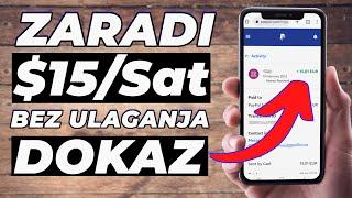 Zaradite $15 za samo 1 SAT! Najlakša Internet Zarada bez ulaganja u 2023