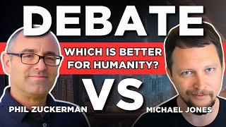 INTENSE Debate: Which is Better for Humanity? Christianity OR Secular Atheism?