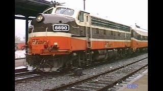 Pittsburgh PAT 1986 Part 1; B&O Grant St. Station w/ PAT train & PCCs.