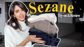 My First Sézane Haul | Unsponsored Try-on & Review