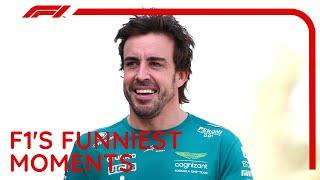 FUNNIEST F1 MOMENTS (MOMENTOS MAIS ENGRAÇADOS DA FÓRMULA 1) - SN GAMES TV  #7