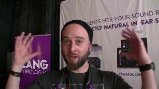 In Ear Monitors by Klang Technologies at Artist Relations 2016 | MikesGigTV