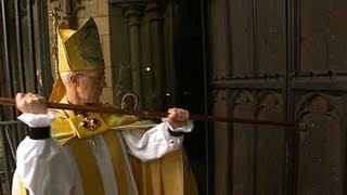 Justin Welby enthroned as Archbishop of Canterbury