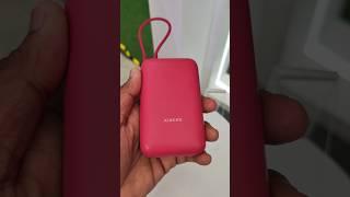 Xiaomi Pocket Powerbank Red 10000 mAh hands-on #xiaomipocketpowerbank #powerbank