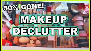 HUGE Primer, Foundation, Concealers & Powders Declutter 2024 | 50% GONE!!