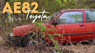 TOYOTA AE82 Corolla FX Hatchback Abandoned - Will it Run and Drive?