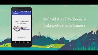 Android Studio Tutorial - Take picture with Camera learn android programming