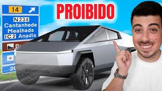 Porque foi PROIBIDO na EUROPA? (Tesla Cybertruck)