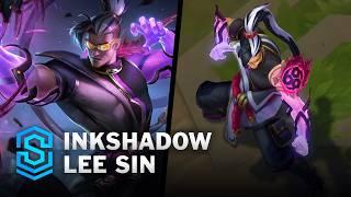 Inkshadow Lee Sin Skin Spotlight - Pre-Release - PBE Preview - League of Legends