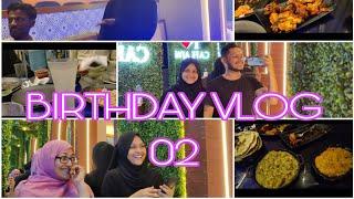 BIRTHDAY VLOG|MINAZ AND TEHRIQUE VLOG NO 2#love#familyvlog#birthday#dinnervlog#familygetaway