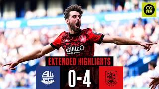 EXTENDED HIGHLIGHTS | Bolton Wanderers 0-4 Huddersfield Town