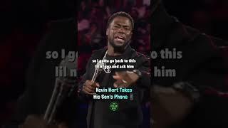 Kevin Hart Takes His Son’s Phone But It Doesn’t Go To Plan