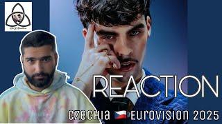 Czechia  Eurovision 2025 | Adonxs - Kiss Kiss Goodbye | Reaction