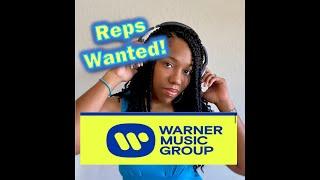 Warner Music Group is Hiring Music Reps for Spring 2023