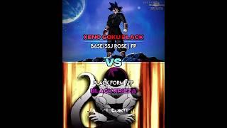 Xeno Goku Black vs Black Frieza