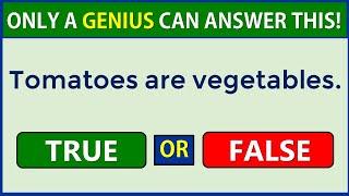 True or False Quiz | Test Your Knowledge with These 30 Surprising Facts! #challenge 8